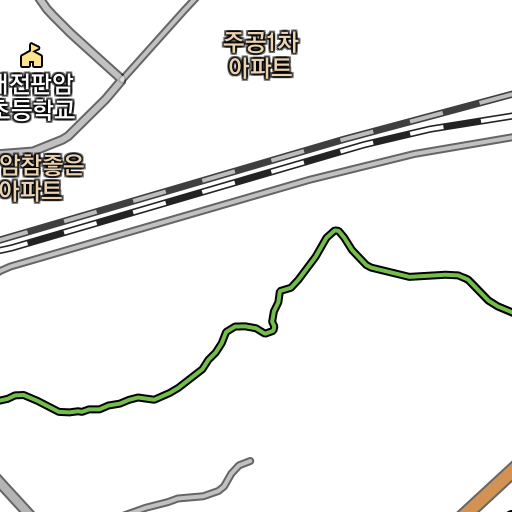 하상도로~상소동산림욕장~낭월임도 – Gps 공유 – Everytrail