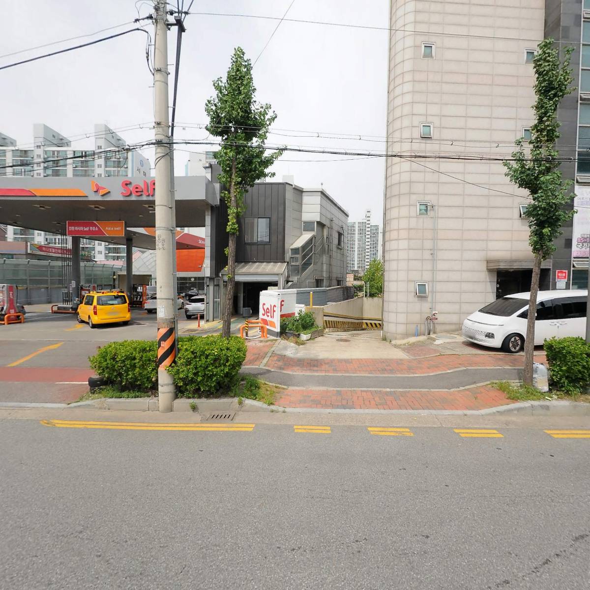 아시아 self 주유소 인천점